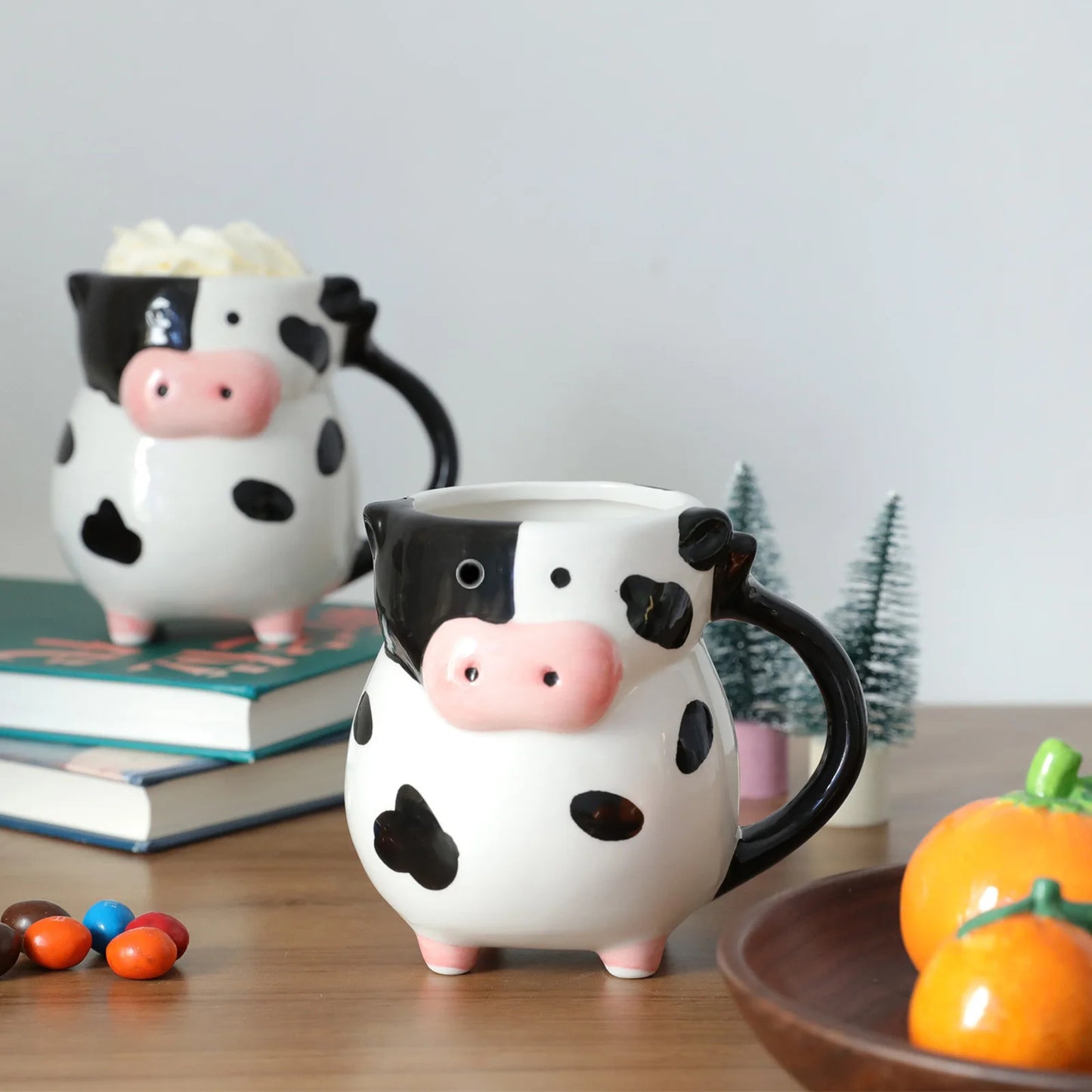 Cow shaped mug