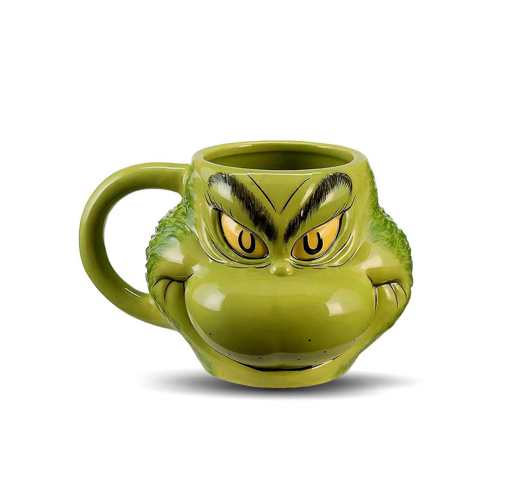 Grinch Engraved Ceramic Mug