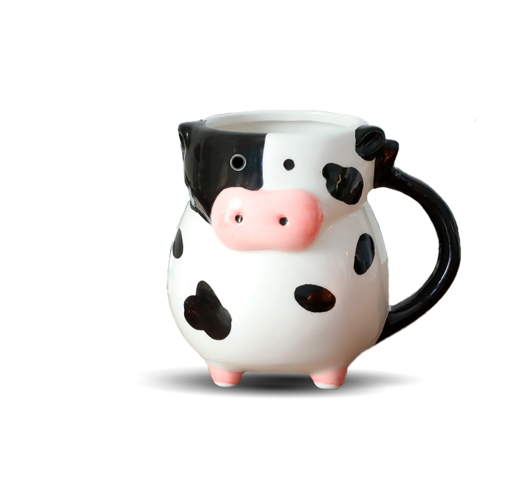 Cow shaped mug